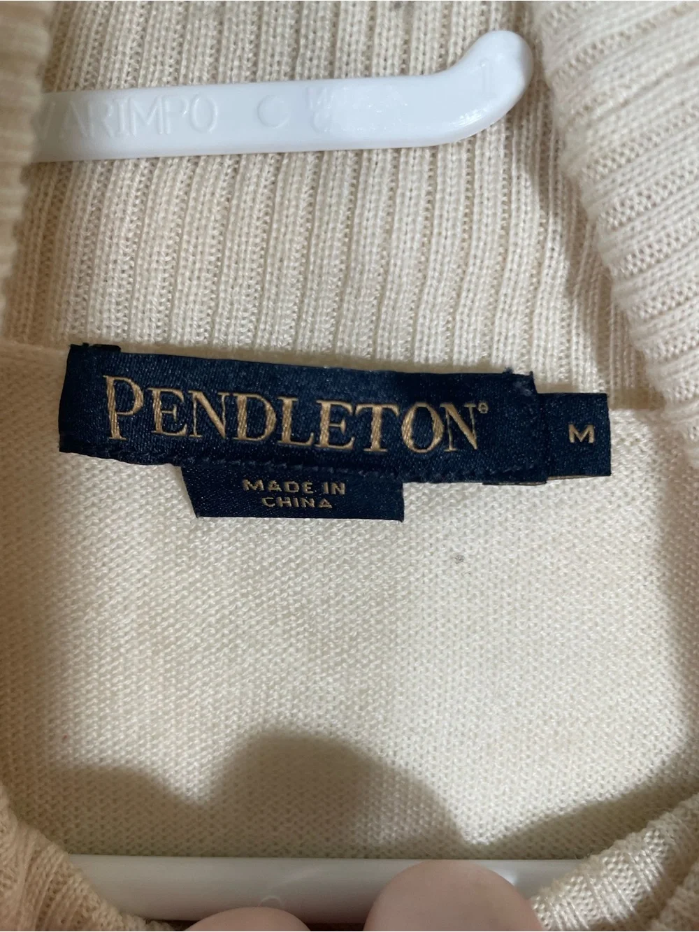 Pendleton fine knit 100% merino wool turtleneck M